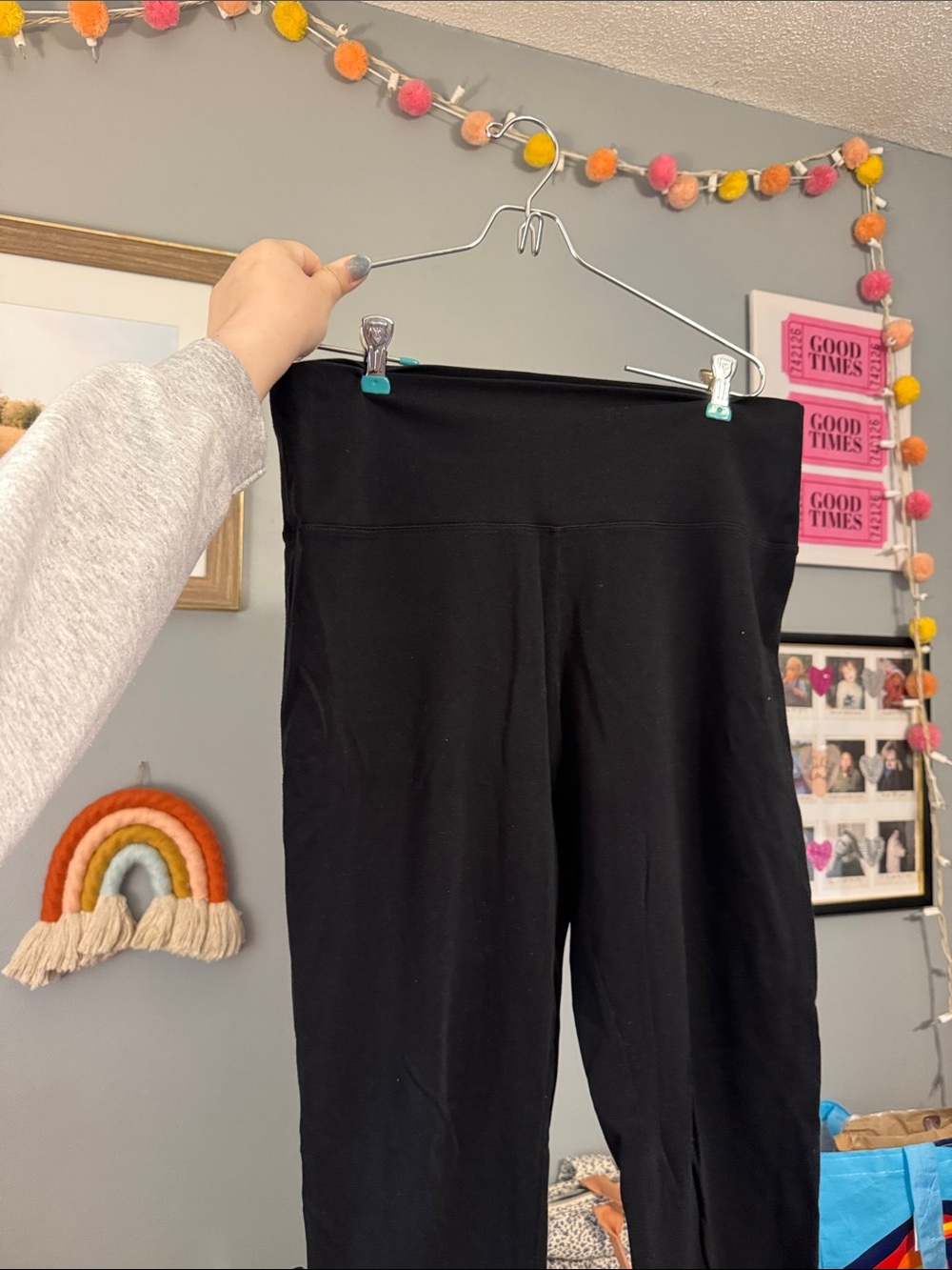 aerie Black High-Waist Leggings